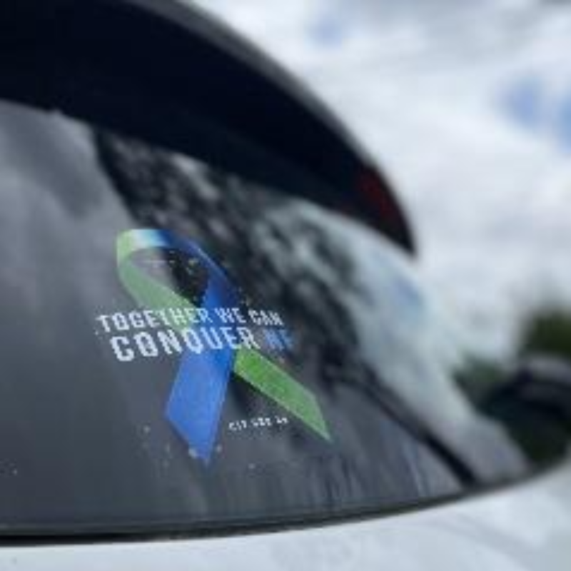 NF Ribbon Window Sticker