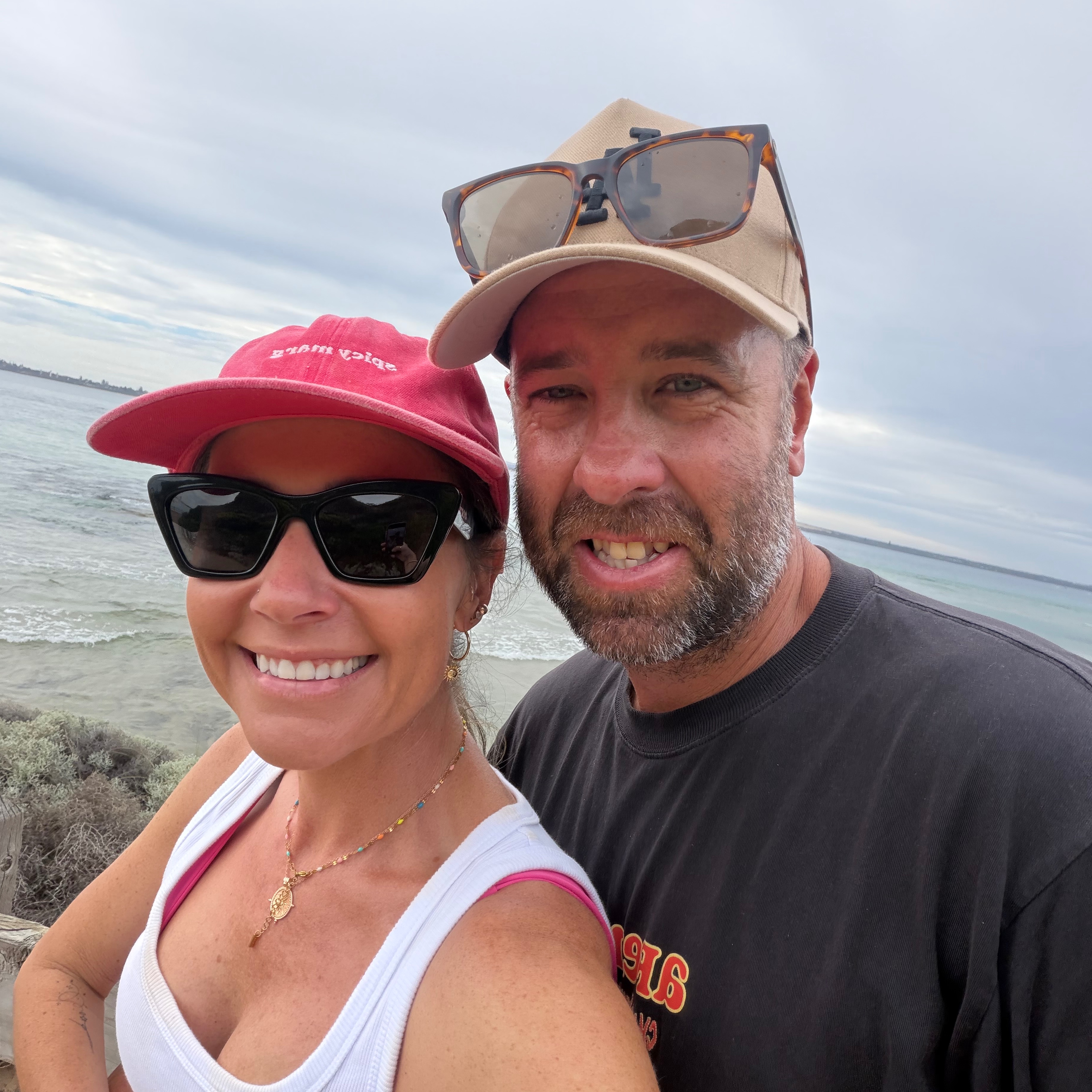 Rach and Brad for team Felix